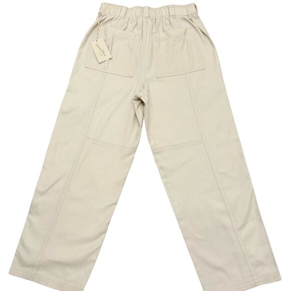 NWT Universal Thread Women's Cream Trousers Size 6 - Picture 2 of 9